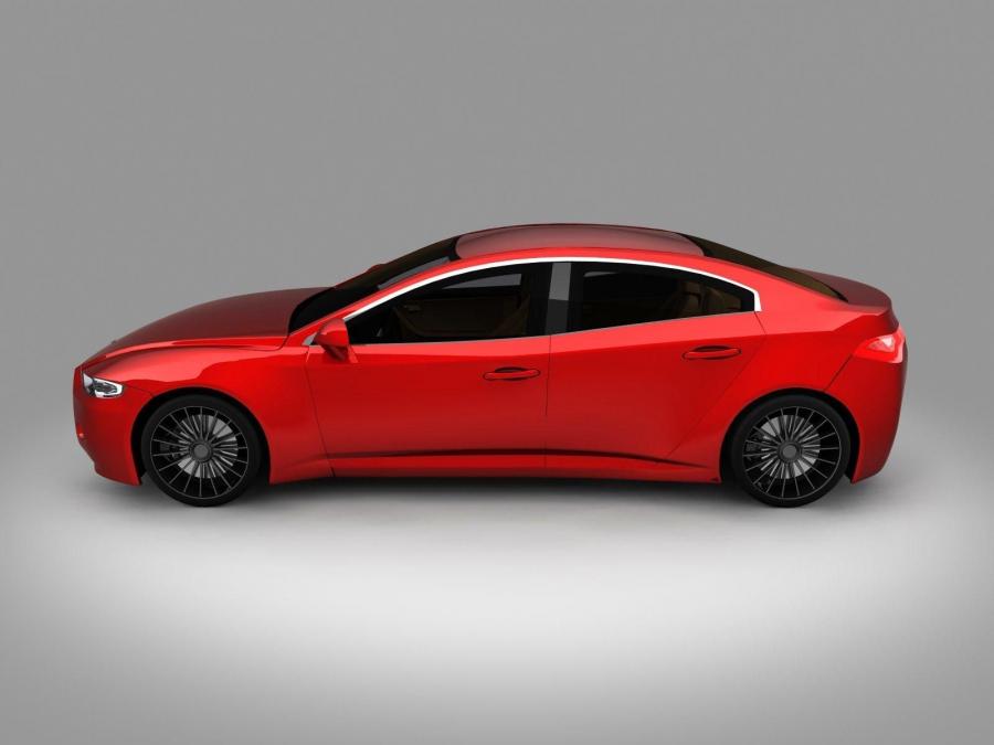  Mitsubishi GalEA Render 2011 года  (фото 7 из 12)